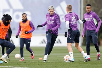 entrenamiento del real madrid
