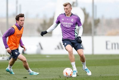 entrenamiento del real madrid