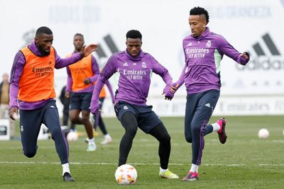 entrenamiento del real madrid