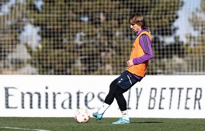 entrenamiento del real madrid