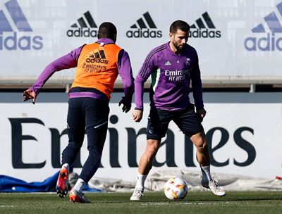 entrenamiento del real madrid