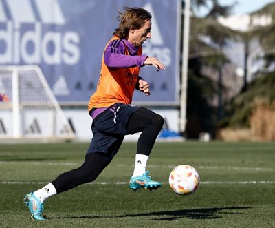 entrenamiento del real madrid