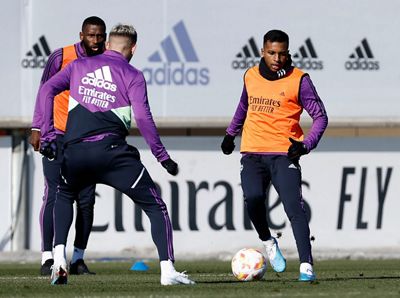 entrenamiento del real madrid