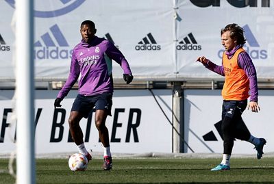 entrenamiento del real madrid