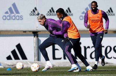 entrenamiento del real madrid