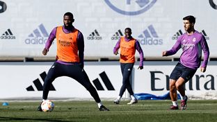 Dernier entraînement avant le derby de Coupe