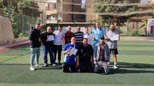 Formación para entrenadores de las escuelas de la Fundación en Egipto