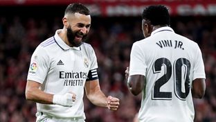 Once inicial del Real Madrid frente al Atlético