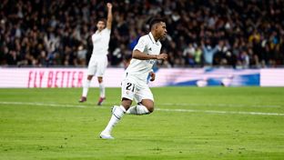 La obra de arte de Rodrygo: regates increíbles y definición perfecta