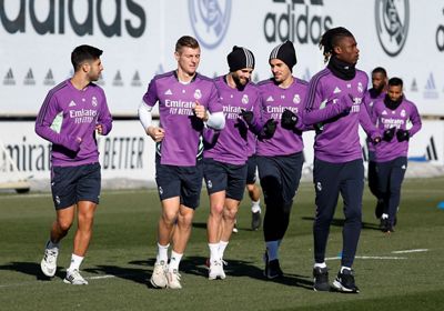 entrenamiento del real madrid