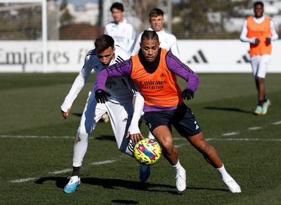 entrenamiento del real madrid