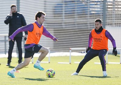 entrenamiento del real madrid