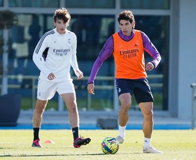 entrenamiento del real madrid