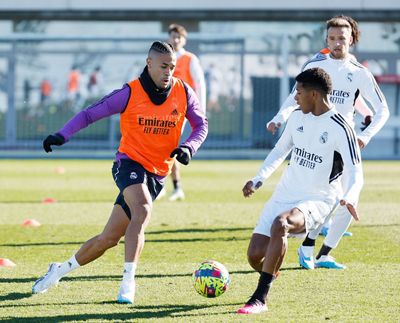 entrenamiento del real madrid