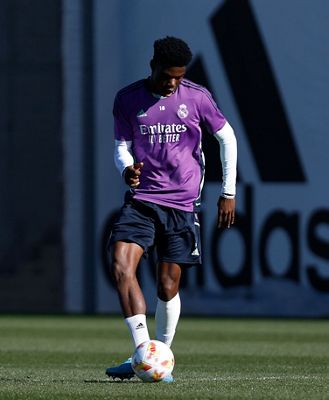 entrenamiento del real madrid