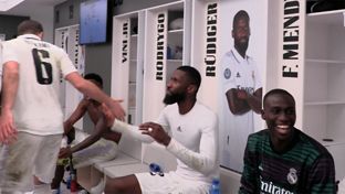 Inside Real Madrid: Genießen Sie den Eingang in die Kabine nach dem Comeback