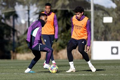 entrenamiento del real madrid