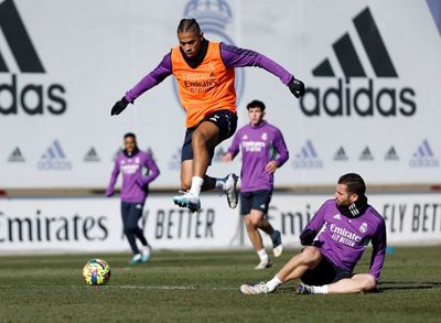 entrenamiento del real madrid