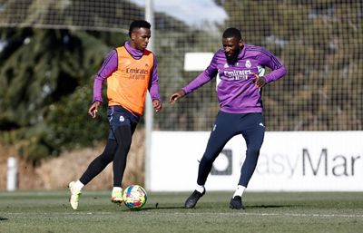 entrenamiento del real madrid