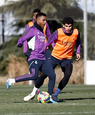entrenamiento del real madrid