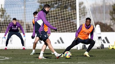 Final training session before hosting Real Sociedad