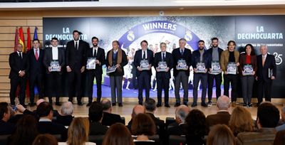 presentación del libro la decimocuarta la champions de las remontadas