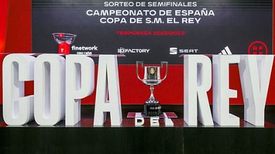 Real Madrid-Barcelona nas meias-finais da Taça do Rei