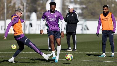 L’équipe prépare le match contre Valence