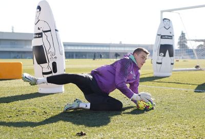 entrenamiento del real madrid