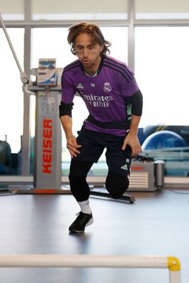 entrenamiento del real madrid