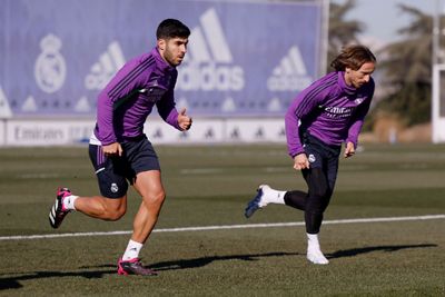entrenamiento del real madrid
