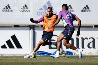 entrenamiento del real madrid