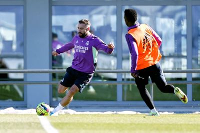 entrenamiento del real madrid