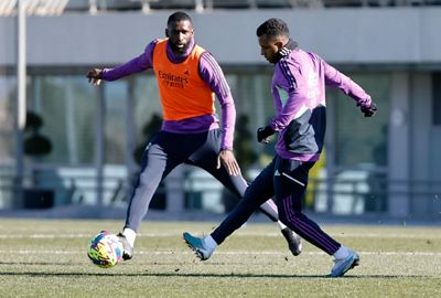 entrenamiento del real madrid