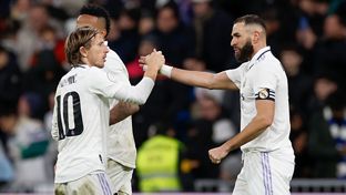 Once inicial del Real Madrid frente al Valencia