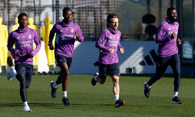 entrenamiento del real madrid