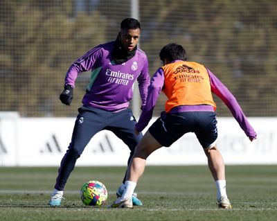 entrenamiento del real madrid