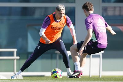 entrenamiento del real madrid