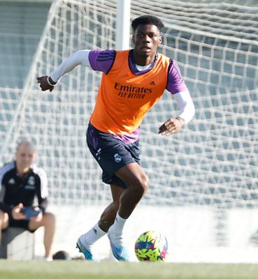 entrenamiento del real madrid