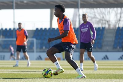 entrenamiento del real madrid