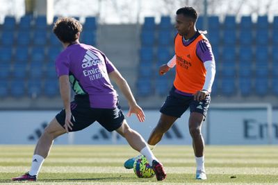 entrenamiento del real madrid