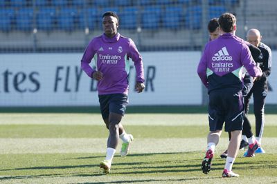 entrenamiento del real madrid