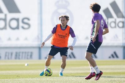 entrenamiento del real madrid