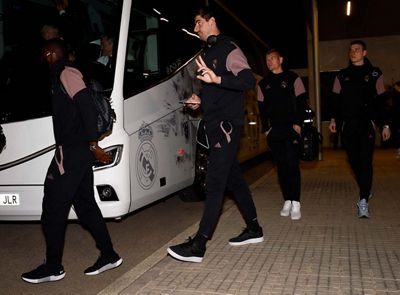 llegada del real madrid a mallorca