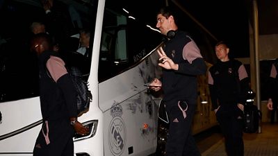 Así fue la llegada del Real Madrid a Mallorca