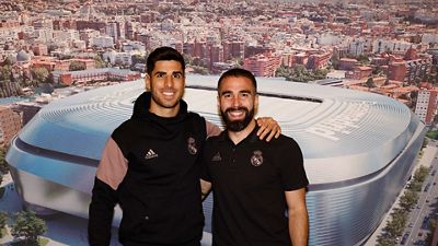 Asensio y Carvajal, protagonistas de la sesión de firmas en Mallorca