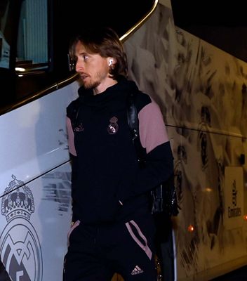 llegada del real madrid a mallorca