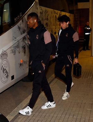 llegada del real madrid a mallorca