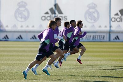 entrenamiento del real madrid