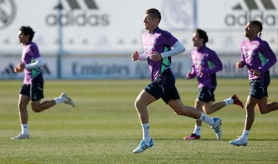 entrenamiento del real madrid